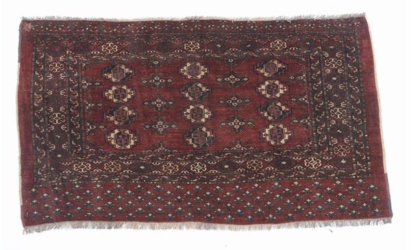 Sacca turkmena, fine XIX inizio XX secolo