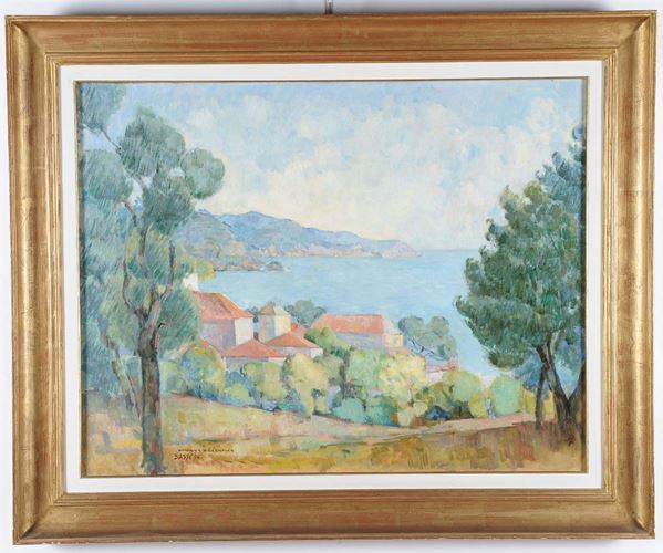 Renzo Bassi (1903-1978) Omaggio a Cezanne, 1956