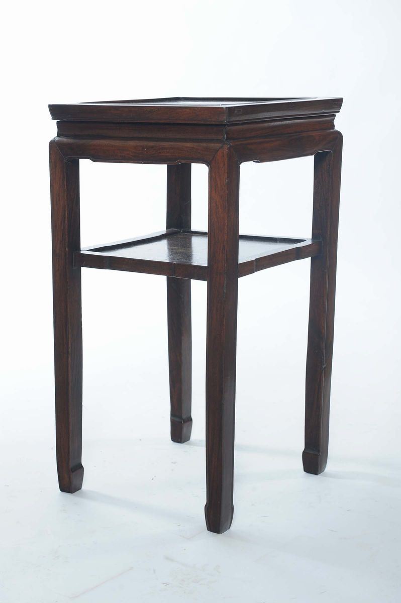 Comodino in legno, Cina XX secolo  - Auction Antique and Old Masters - II - Cambi Casa d'Aste