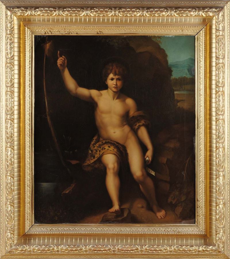 Anonimo della fine del XIX Secolo San Giovannino  - Auction Antique and Old Masters - II - Cambi Casa d'Aste