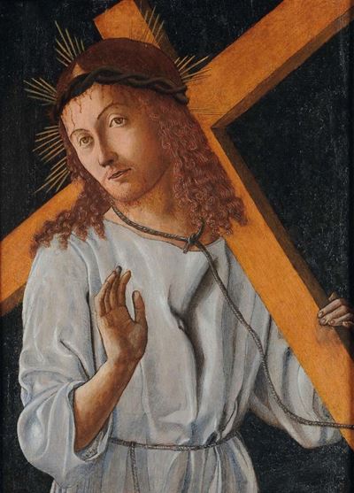 Scuola Emiliana della Fine del XV Secolocristo che Porta la Croce