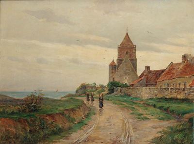 A.grosspaesaggio con Personaggi, 1901