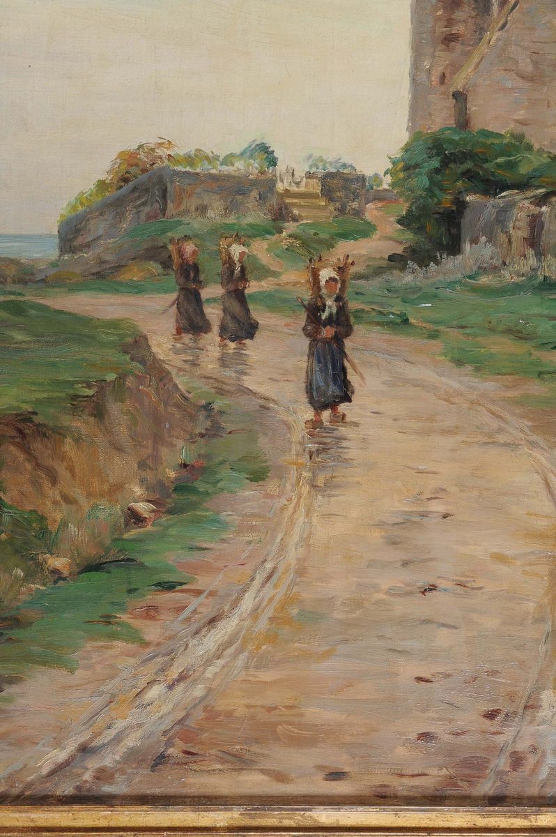 A.grosspaesaggio con Personaggi, 1901