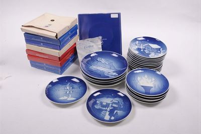 Bing & Grondahl Collezione Completa di Piatti Copenhagen
