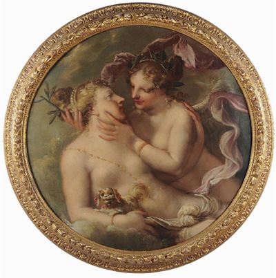 Pietro Liberi (padova 1614 - Venezia 1687)venere e Pace