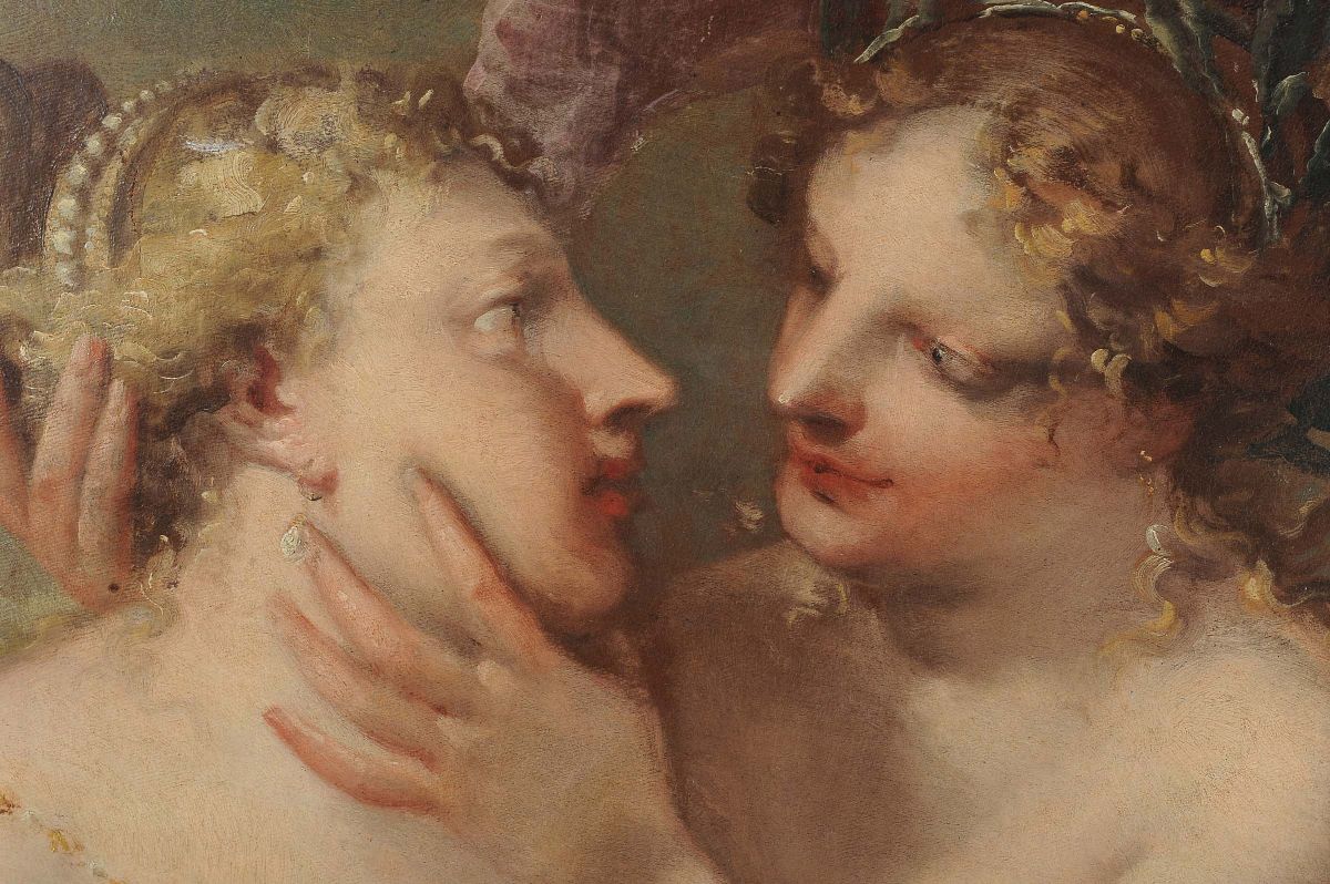 Pietro Liberi (padova 1614 - Venezia 1687)venere e Pace