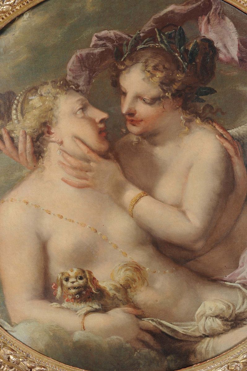 Pietro Liberi (padova 1614 - Venezia 1687)venere e Pace