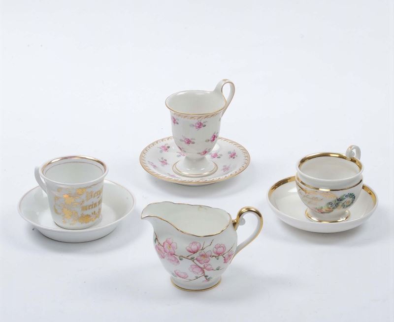 Lotto di porcellane, XIX secolo  - Auction Antique and Old Masters - II - Cambi Casa d'Aste