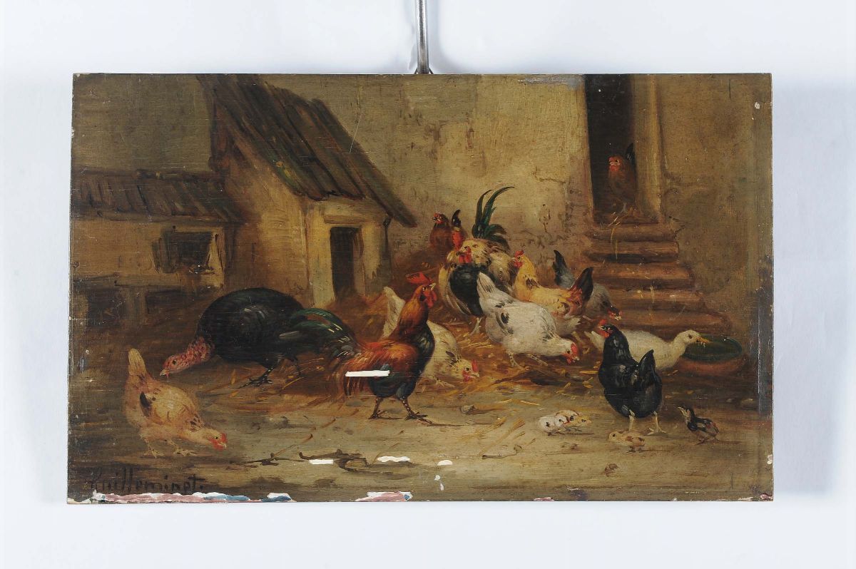 Claude Guilleminet (1821-1866)animali da Cortile