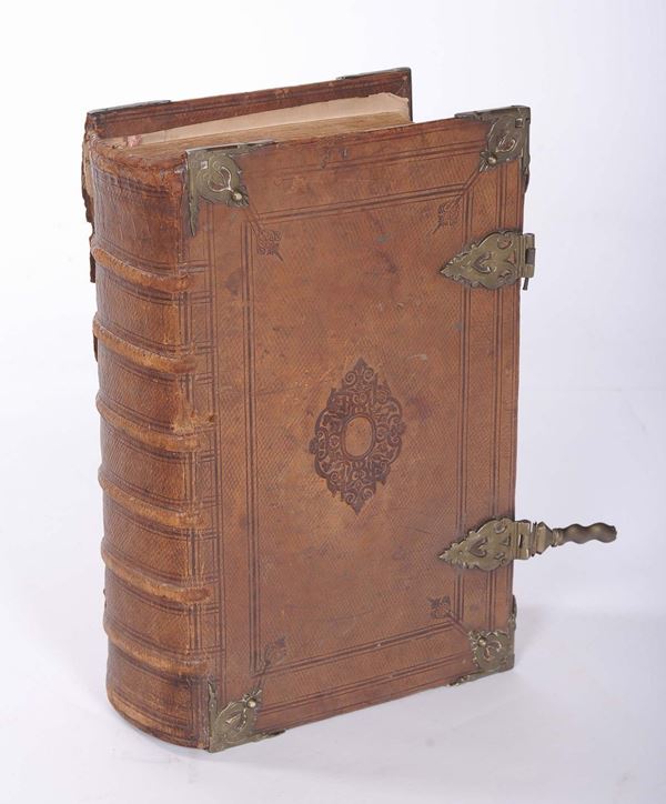 Bibbia rilegata in pelle, Pieter 1714