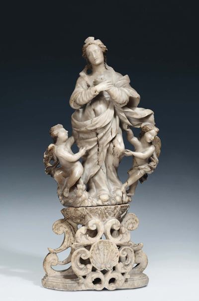 Madonna in Alabastro, XVIII Secolo