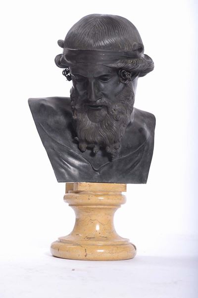 Busto Raffigurante Personaggio Classico