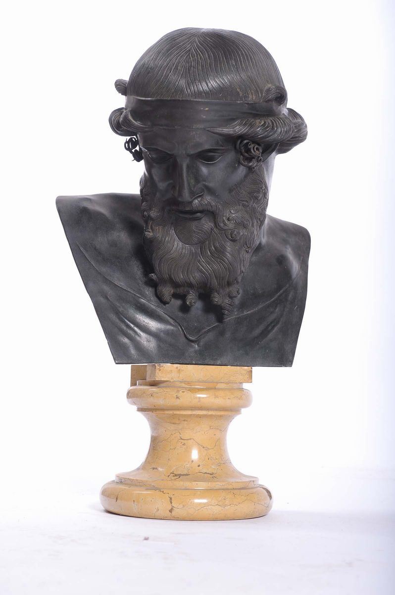 Busto raffigurante personaggio classico  - Auction Antique and Old Masters - II - Cambi Casa d'Aste