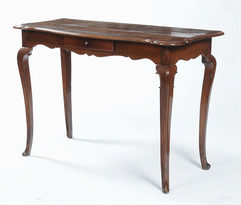 Tavolo console ad un cassetto, XIX secolo  - Auction Antique and Old Masters - II - Cambi Casa d'Aste