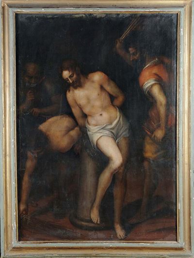 Cesare Corte (genova 1550-1613)cristo alla Colonna