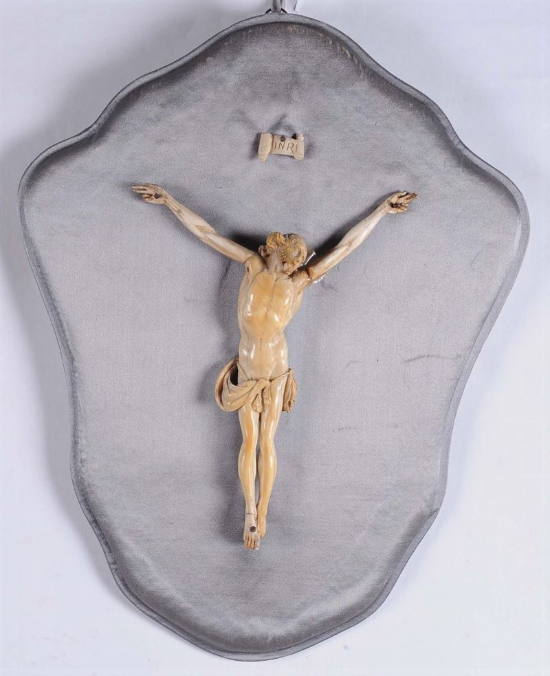 Crocifisso in avorio, inizio XIX secolo  - Auction Antique and Old Masters - II - Cambi Casa d'Aste