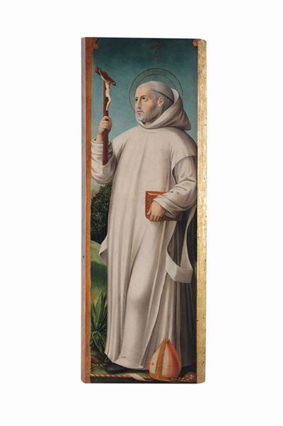 Ambrogio da Fossano Detto il Bergognone (fossano 1453 - Milano 1523), Attribuito Asanto Brunone