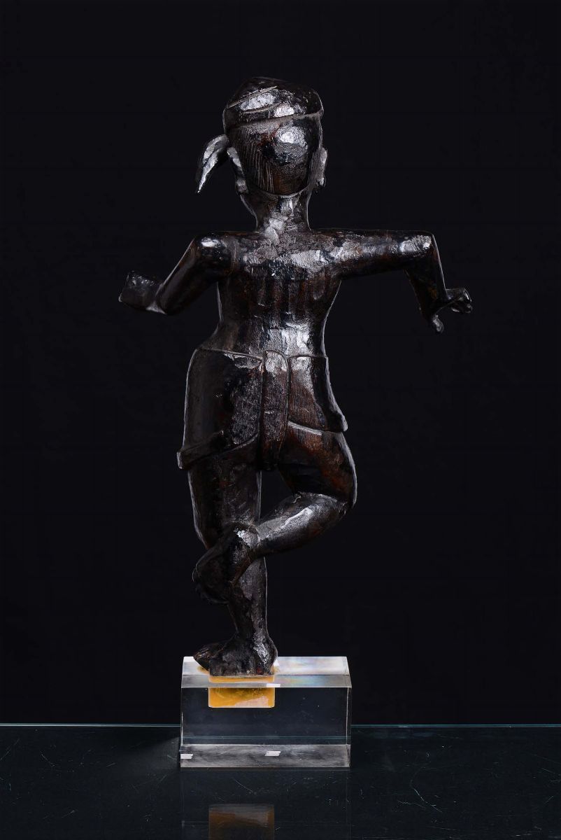 Nhat Burma in Legno Laccato, XVIII-XIX Secolo