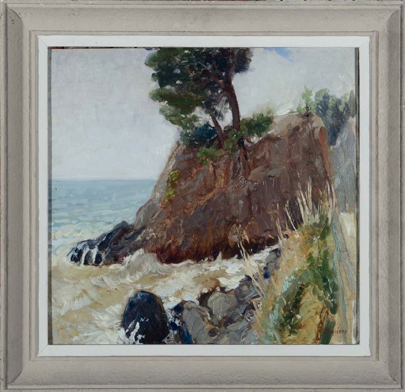 Pietro Dodero (1882-1967) Santa Margherita, 1943  - Auction 19th and 20th Century Paintings - Cambi Casa d'Aste