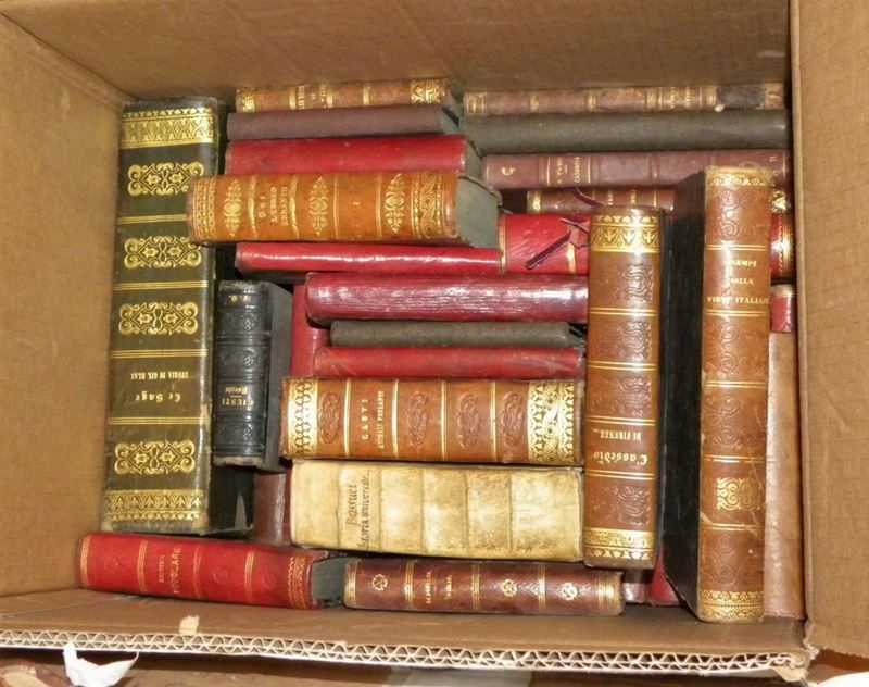 Lotto di libri antichi e non  - Auction An important Genoese Heritage - I - Cambi Casa d'Aste