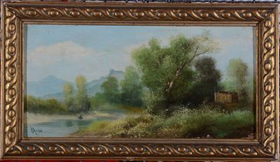 Henry Marko (1855-1921)paesaggi con Fiume