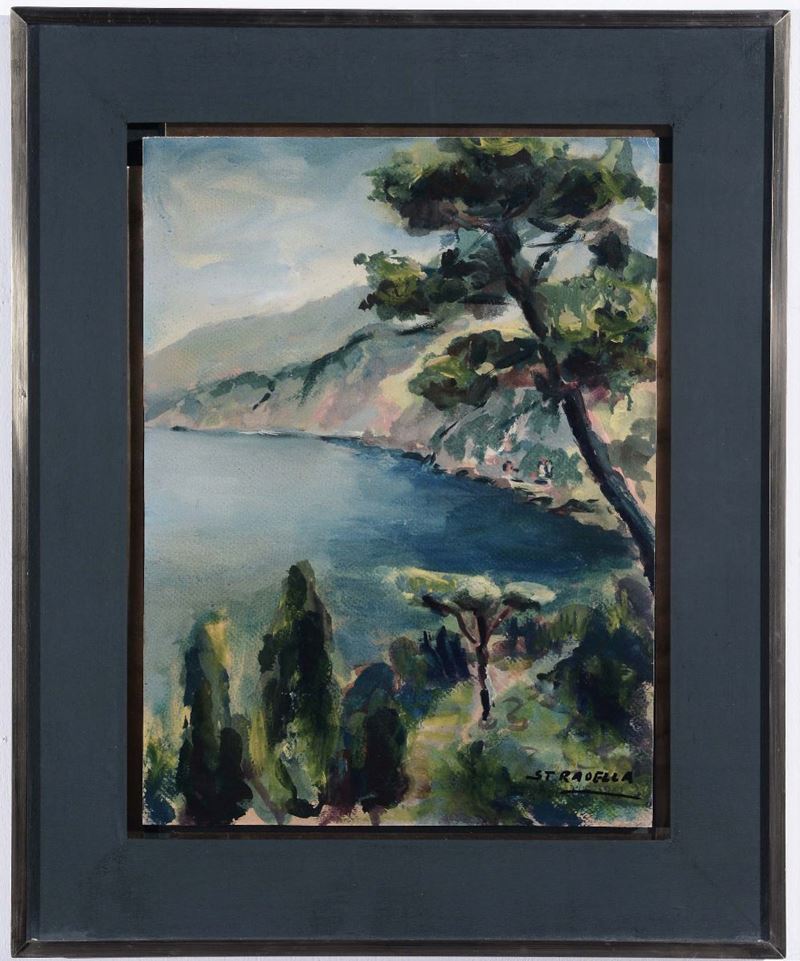 Luigi Stradella (1929) Costa ligure  - Auction 19th and 20th Century Paintings - Cambi Casa d'Aste
