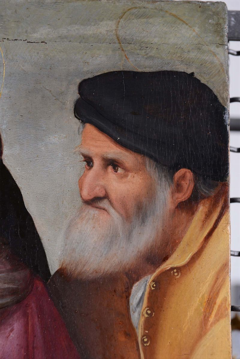 Santi di Tito (borgo San Sepolcro 1536 - Firenze 1603)sacra Famiglia