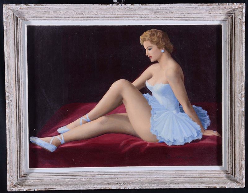 Anonimo del XIX secolo Ballerina  - Auction OnLine Auction 4-2013 - Cambi Casa d'Aste