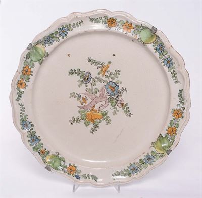 Piatto in Maiolica, XVII Secolo