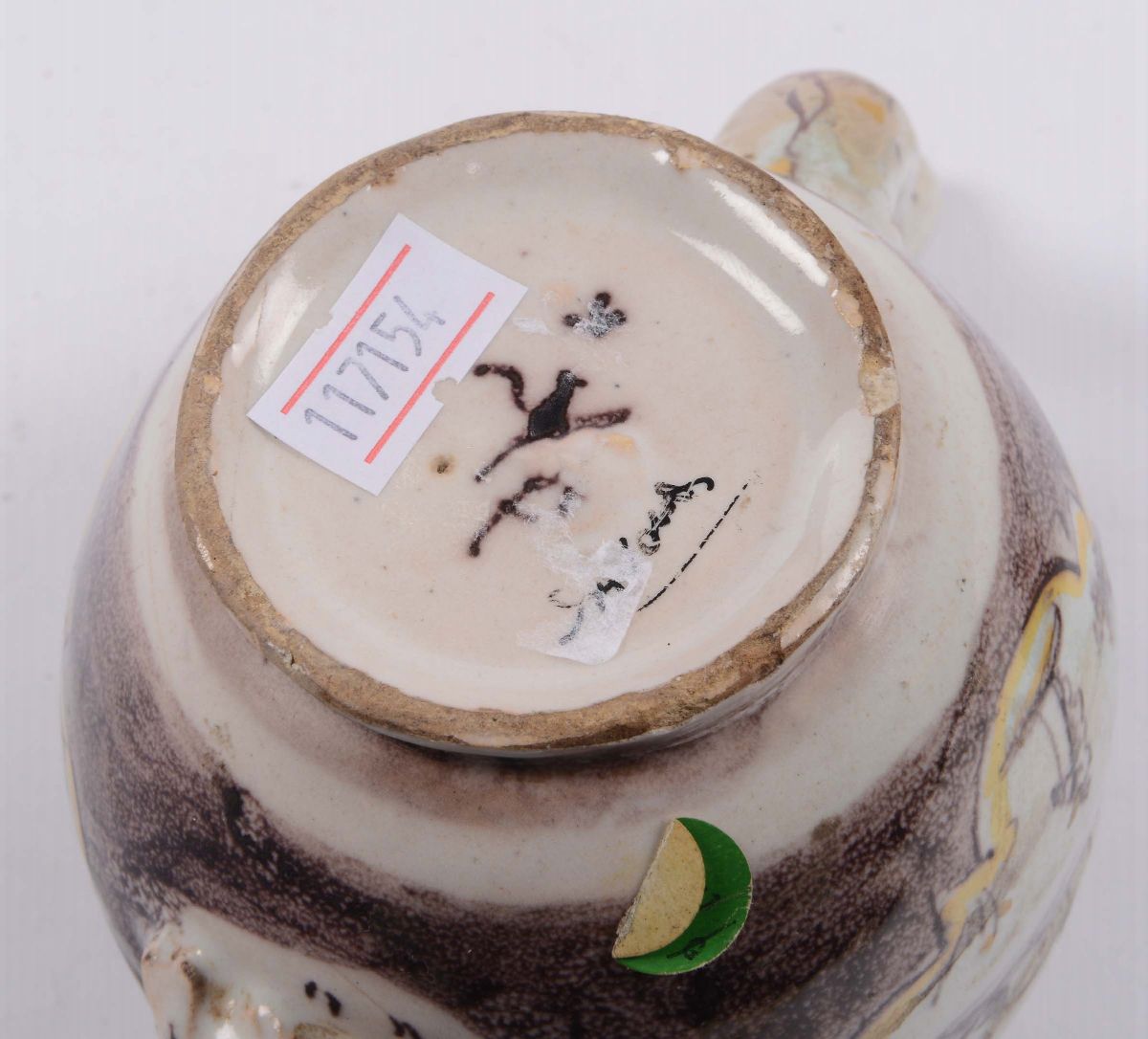 Teiera in Maiolica, Savona XVIII Secolo