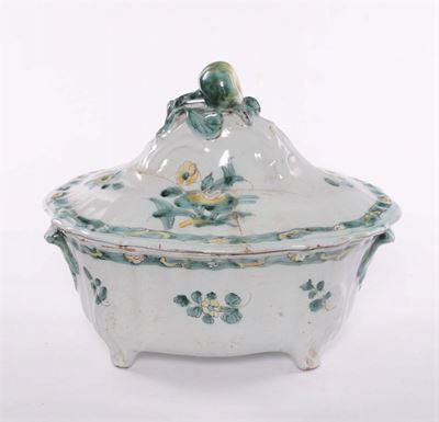 Zuppiera in Maiolica, Cerreto XVIII Secolo
