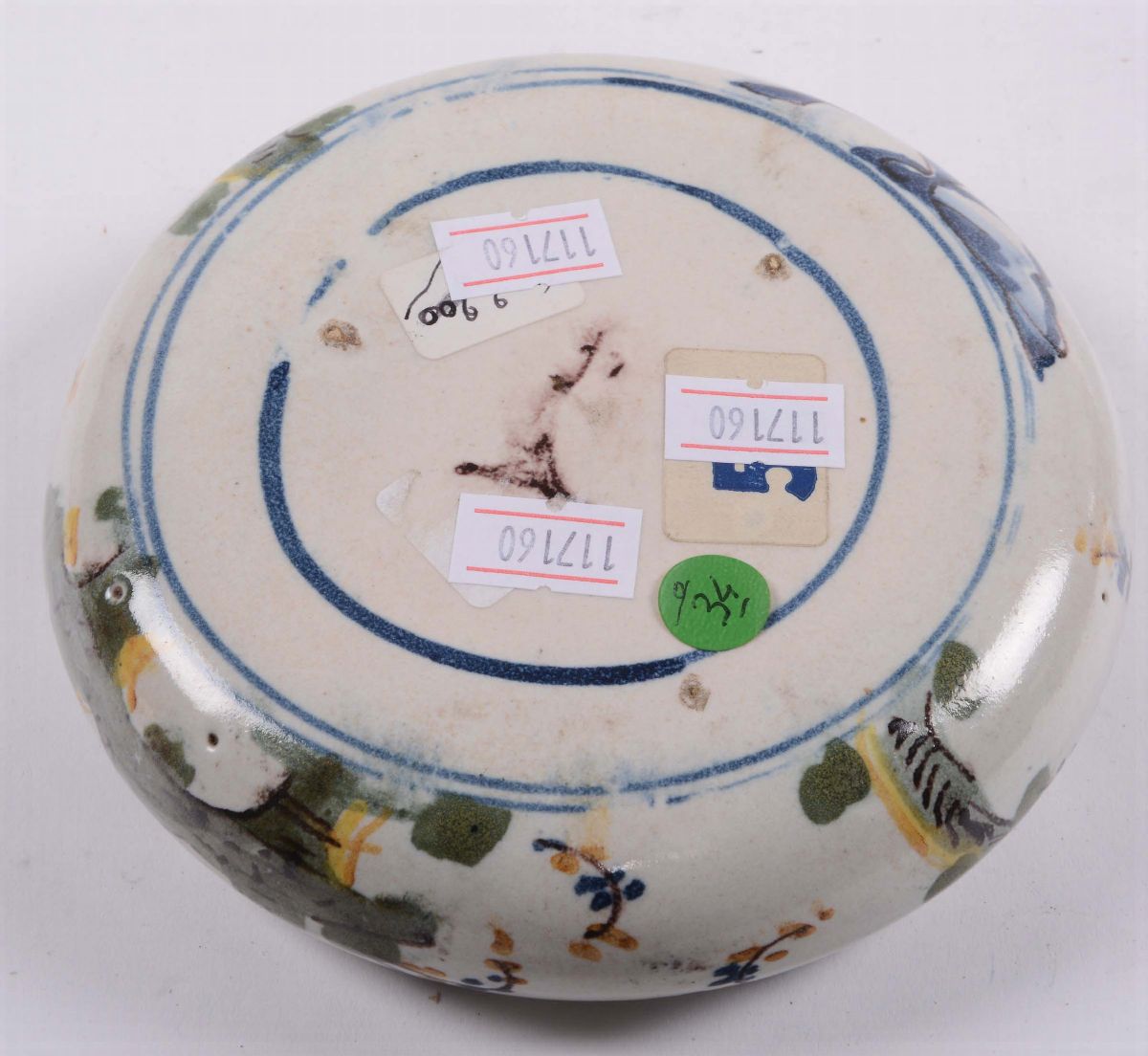 Ciotola di Maiolica a Decoro Policromo, Savona XVIII Secolo