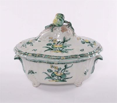 Zuppiera in Maiolica, Cerreto XVIII Secolo