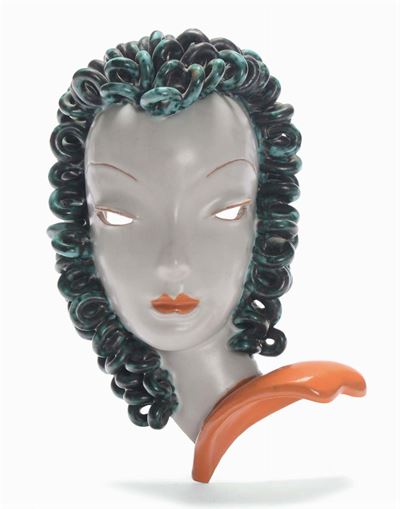 Rudolf Knorhein - Goldscheider - Viennaplacca da Muro