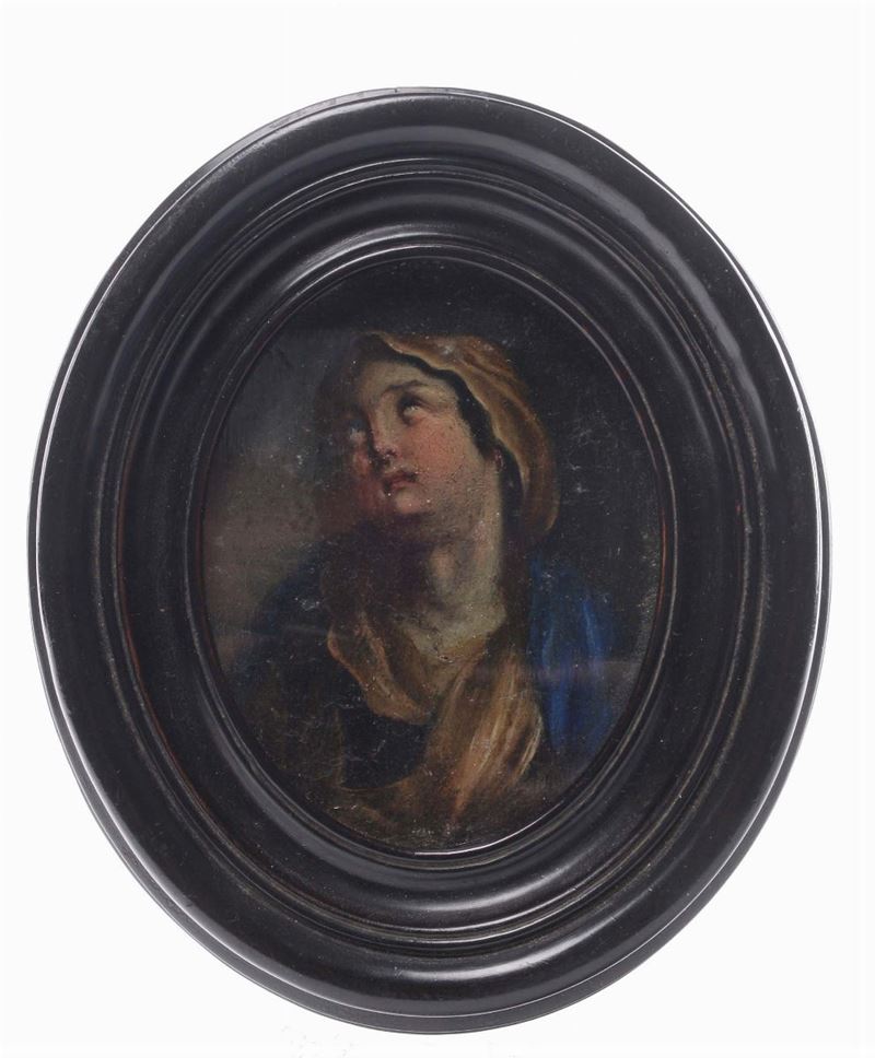 Valerio Castello (Genova 1624-1659), attribuito a Madonna Addolorata  - Asta Dipinti Antichi - Cambi Casa d'Aste