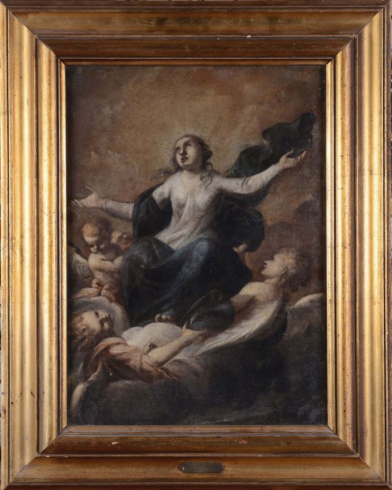 Scuola del XVII secolo Madonna Assunta  - Auction Antique and Old Masters - Cambi Casa d'Aste