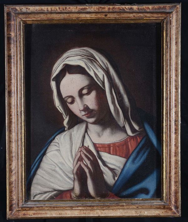 Giovanni Battista Salvi detto Il Sassoferrato (Sassoferrato 1609 - Roma 1685), ambito di Madonna