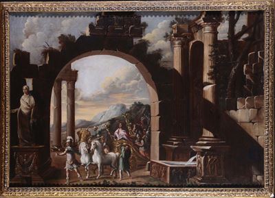 Viviano Codazzi (bergamo 1604 - Roma 1670), Ambito Ditrionfo Romano