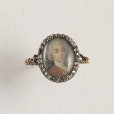 Anello con Miniatura. Danni