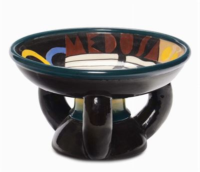 Tullio D’albisola (1889-1971)coppa Medusa