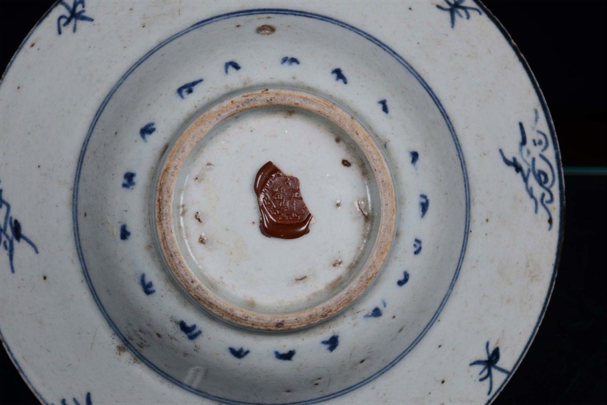 Ciotola in Porcellana Bianco e Blu, Corea XIX Secolo
