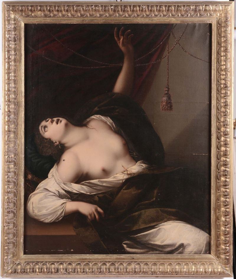 Stefano Danedi detto Montalto (1608 - 1690), attribuito a Lucrezia  - Auction Old Masters Paintings - II - Cambi Casa d'Aste