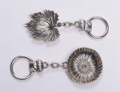 Lotto Composto da Due Portachiavi. Sterling 925, Gianmaria Bucellati