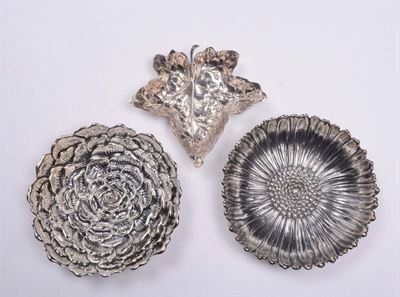 Lotto Composto da Tre Ciotole Diverse. Sterling 925, Gianmaria Buccellati