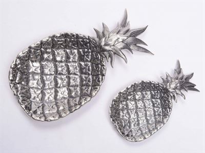 Lotto Composto da Due Svuota Tasche a Guisa di Ananas di Misure Diverse. Sterling 925, Gianmaria ...