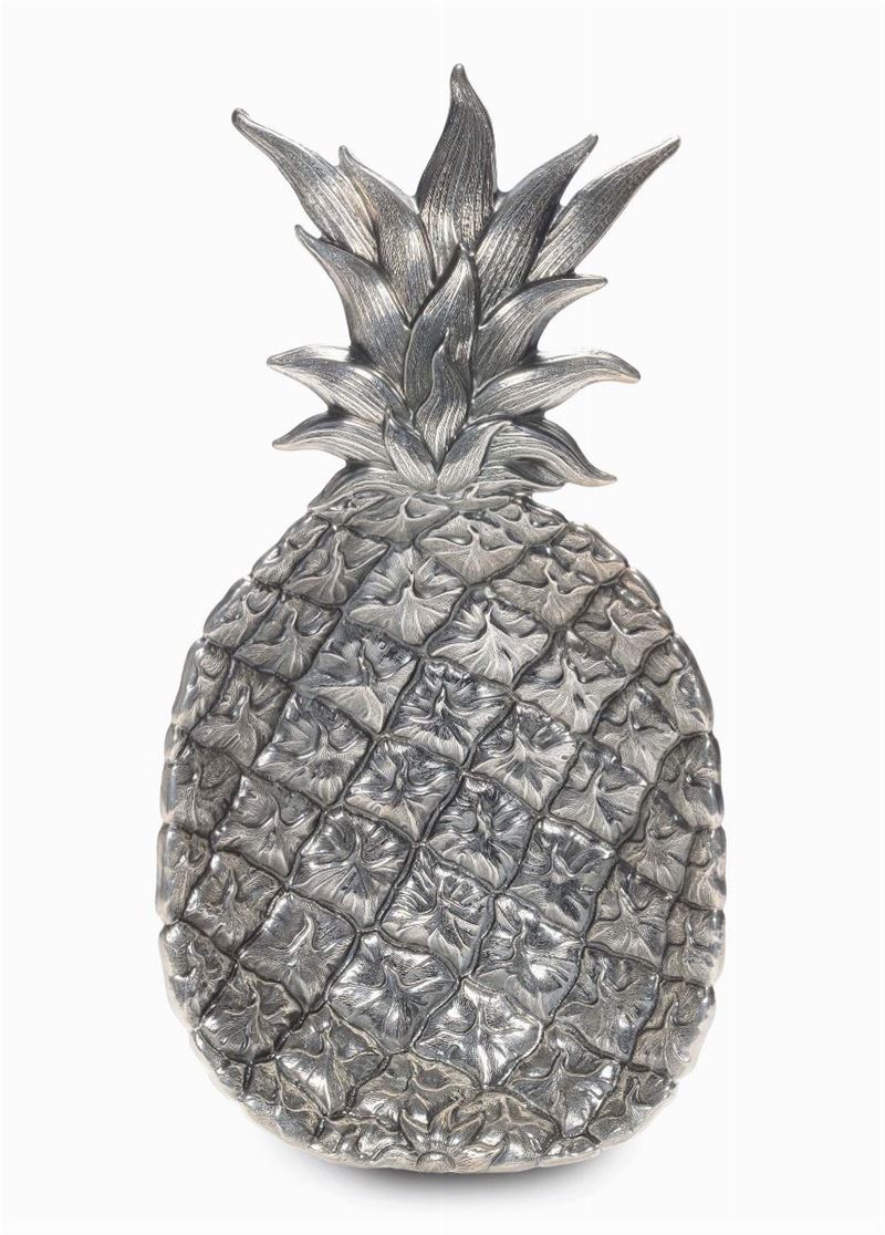 Svuota tasche in argento sterling 925 a guisa di ananas. Gianmaria Buccellati  - Auction Silver, Ancient and Contemporary Jewels - Cambi Casa d'Aste