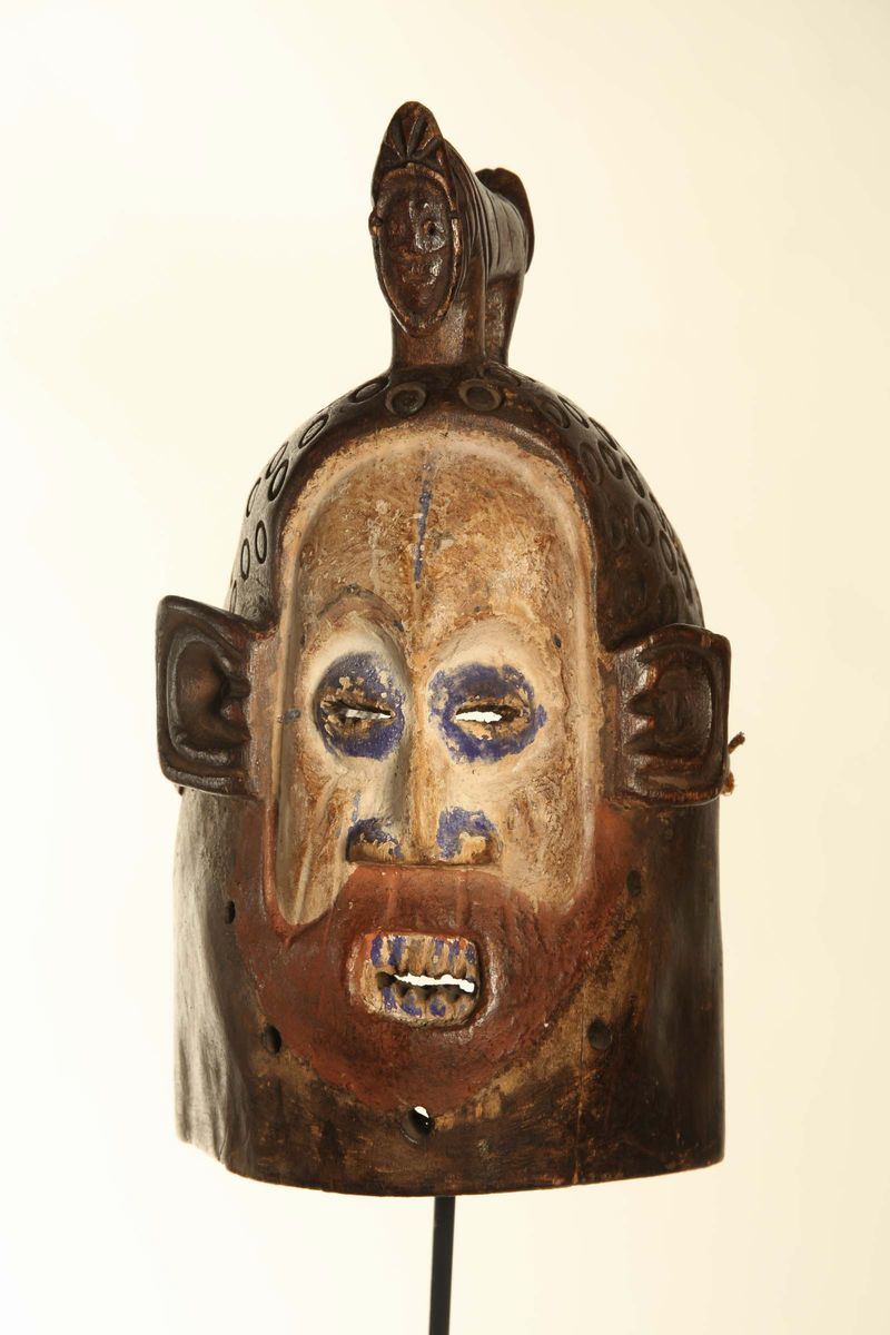 Maschera SUKU (Rep. Democratica del Congo)  - Auction African Art - Cambi Casa d'Aste