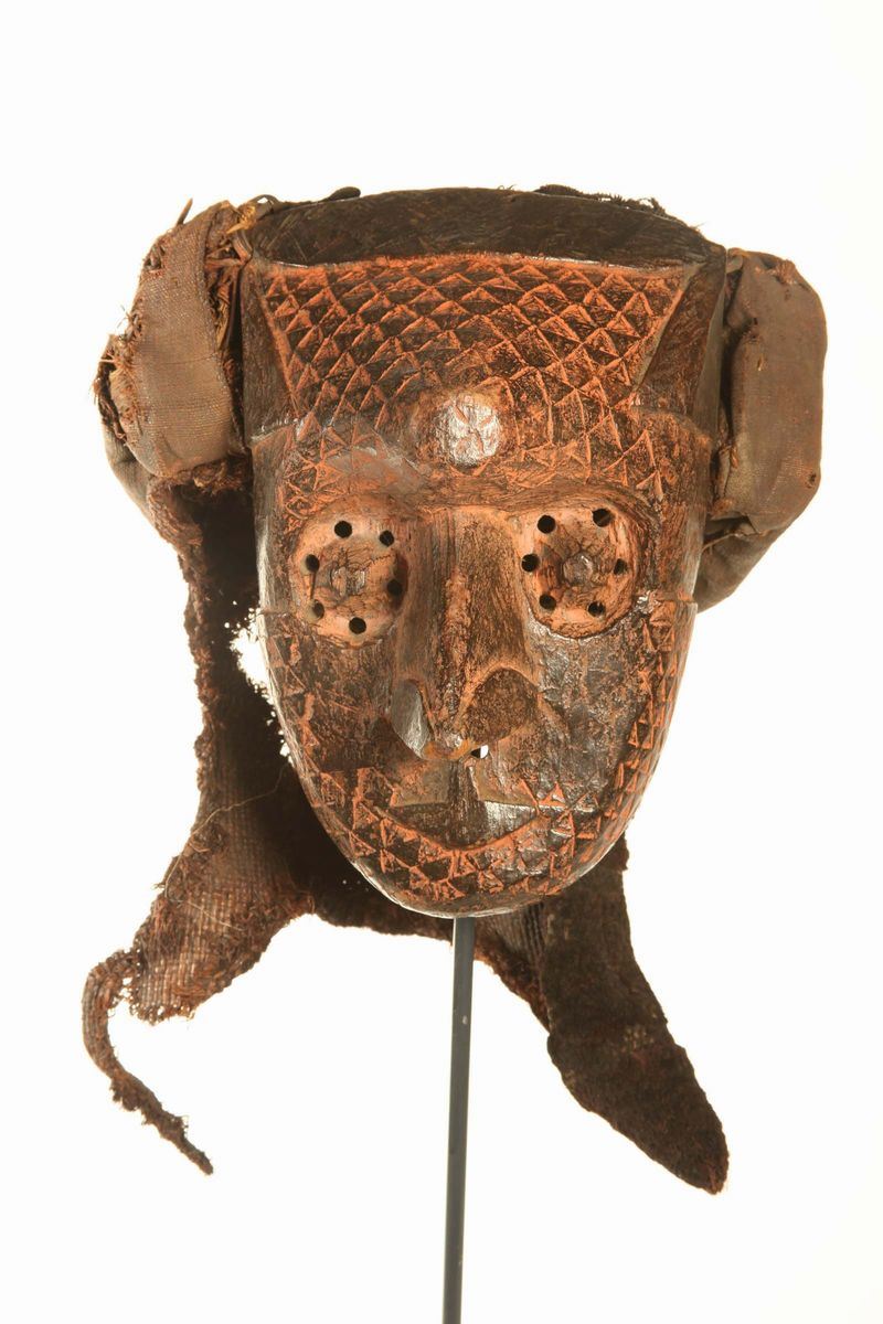 Maschera  KUBA (Rep. Democratica del Congo)  - Auction African Art - Cambi Casa d'Aste