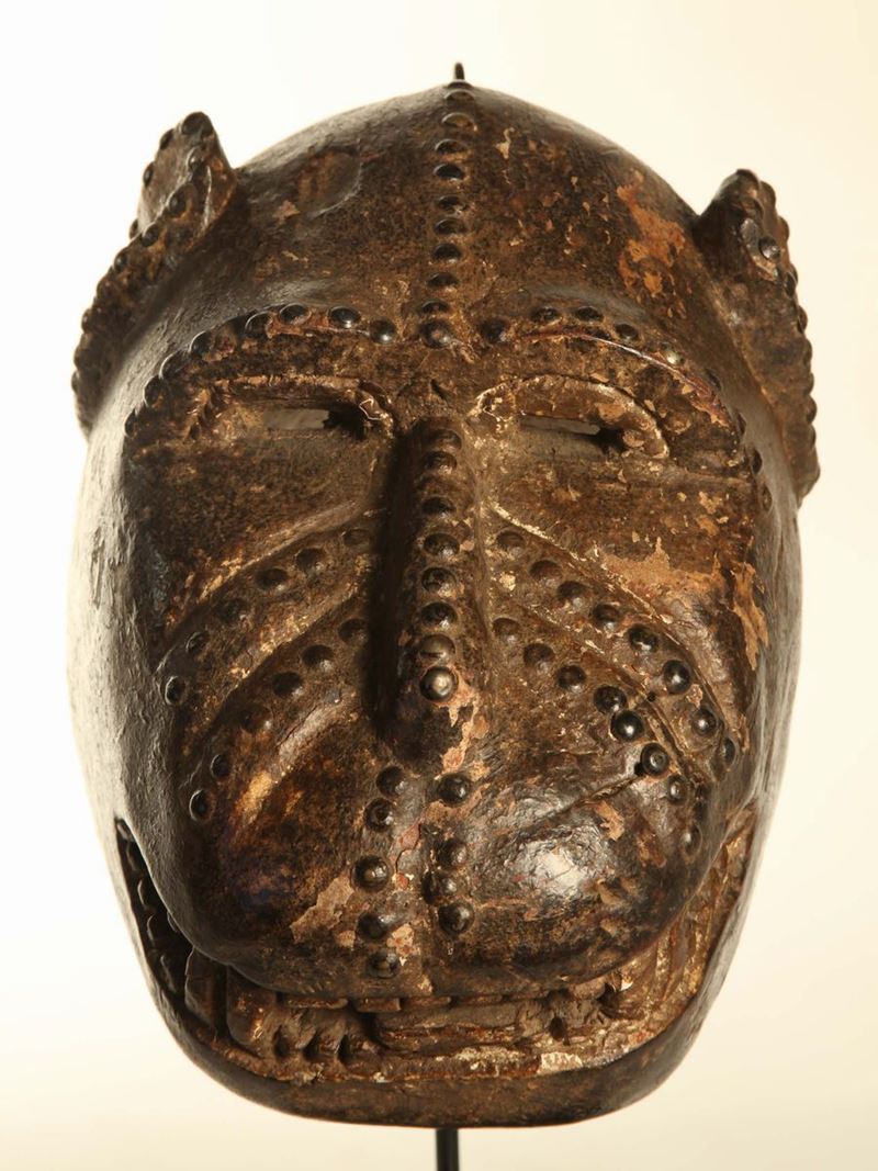 Maschera zoomorfa BAOULE’ (Costa d’Avorio)  - Asta Arte Africana - Cambi Casa d'Aste