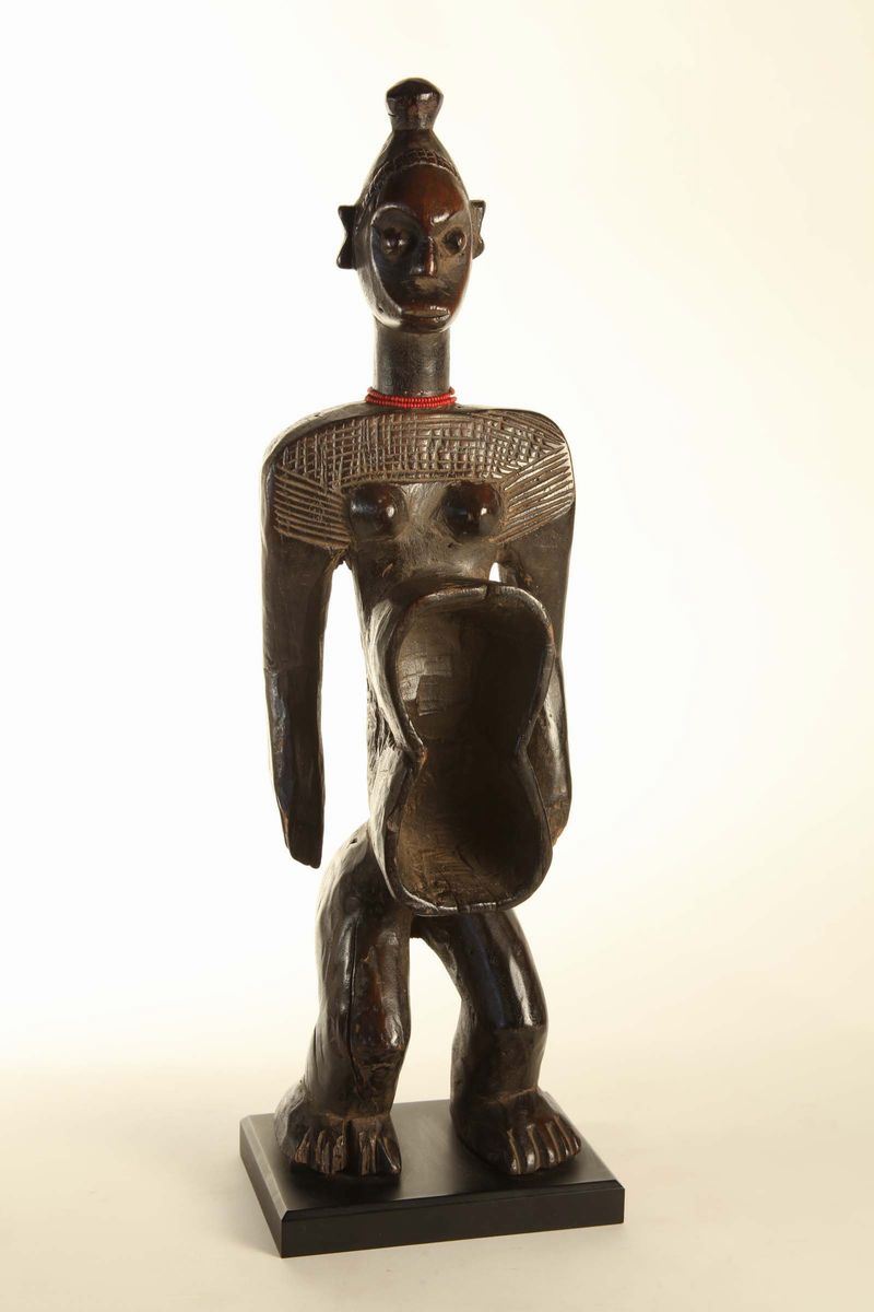 Coppa antropomorfa KORO (Nigeria)  - Asta Arte Africana - Cambi Casa d'Aste